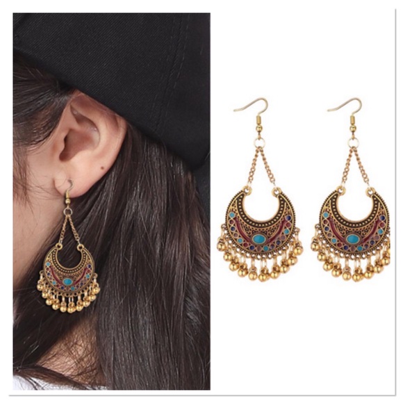 Gorgeous Dangle Boho Earrings - Picture 2 of 2